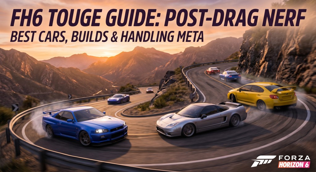 FH6 Touge Guide (Post-Drag Tire Nerf): Best Cars, Builds & What Actually Works&nbsp;Now