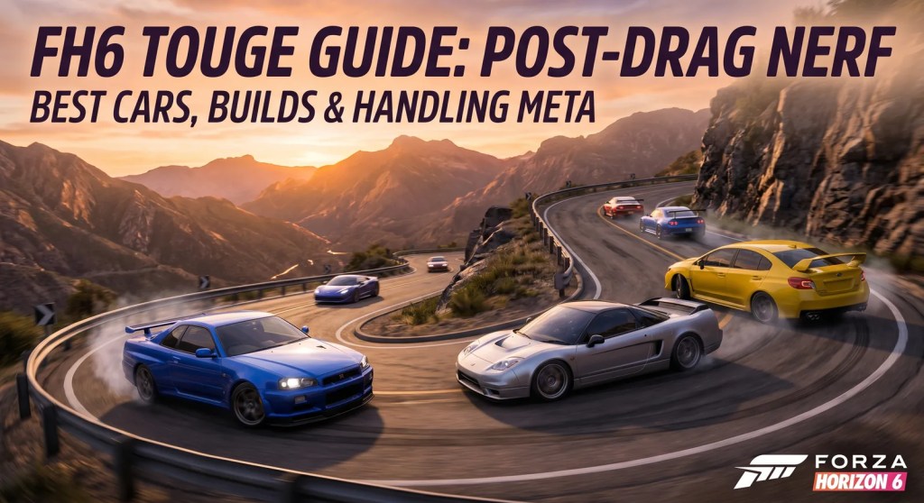 FH6 Touge Guide (Post-Drag Tire Nerf): Best Cars, Builds & What Actually Works&nbsp;Now